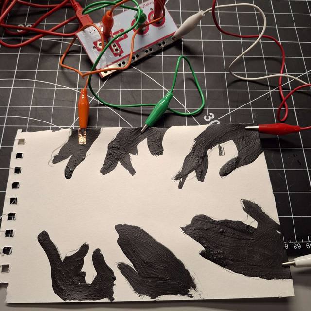 This poster design features multiple hands reaching out. For a further design, I thought it would be interesting to incorporate different textures onto these hands for a more involved physical interaction