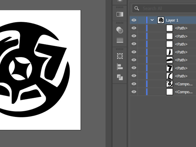 I have never tried laser cutting anything before, so learning this was a new expirience. I prepared my vector file in illustrator first using image trace to get the icon I uploaded in the right format. I could not find a good quality image, so I had to mess around in photoshop before doing the image trace, but it ended up coming out close enough.